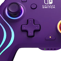 PDP Afterglow Wave Wireless Controller for Nintendo Switch - Purple