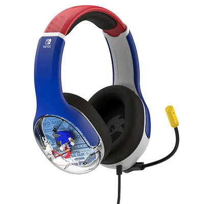 PDP Realmz Sonic the Hedgehog Wired Headset for Nintendo Switch