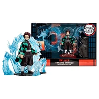 McFarlane Toys Demon Slayer: Kimetsu no Yaiba Deluxe Tanjiro Kamado (Water Dragon Tenth Form) 5-in Action Figure