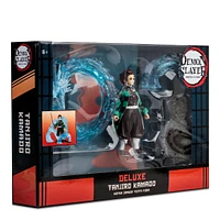 McFarlane Toys Demon Slayer: Kimetsu no Yaiba Deluxe Tanjiro Kamado (Water Dragon Tenth Form) 5-in Action Figure