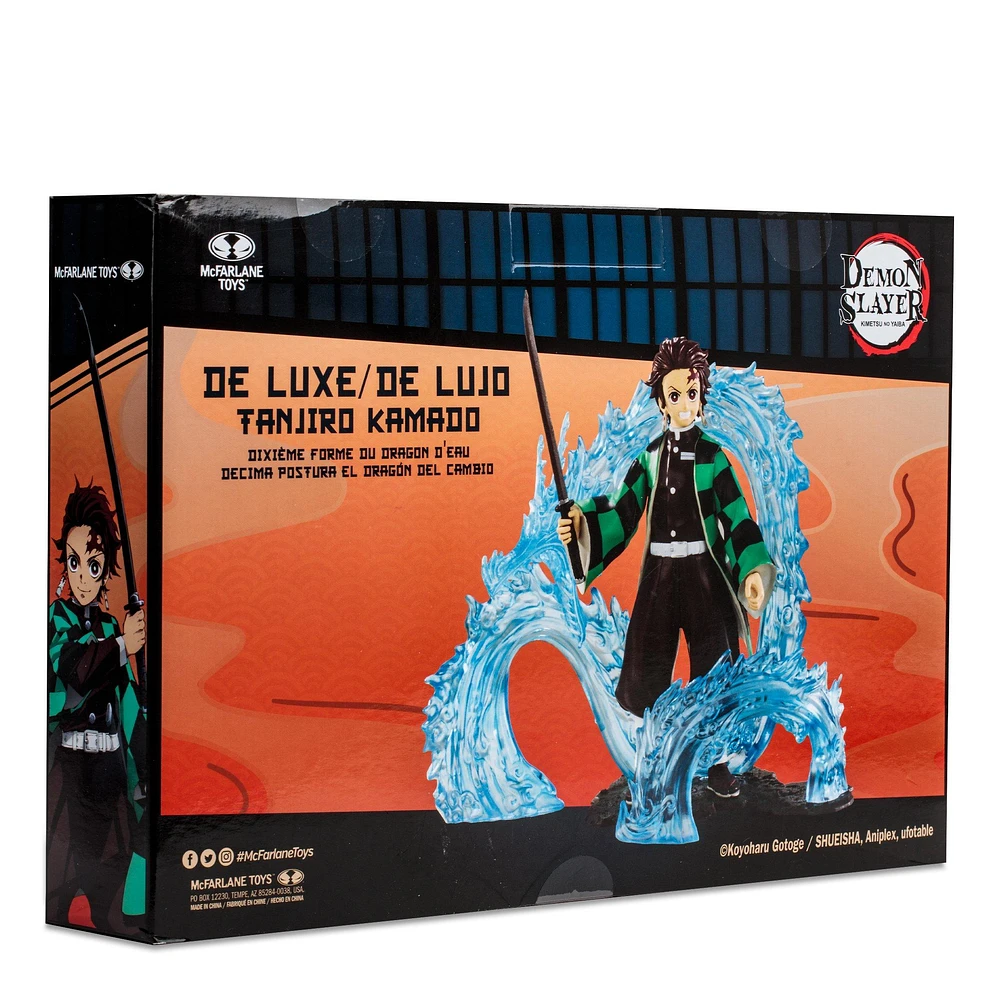 McFarlane Toys Demon Slayer: Kimetsu no Yaiba Deluxe Tanjiro Kamado (Water  Dragon Tenth Form) 5-in Action Figure - GameStop in Irvine, CA