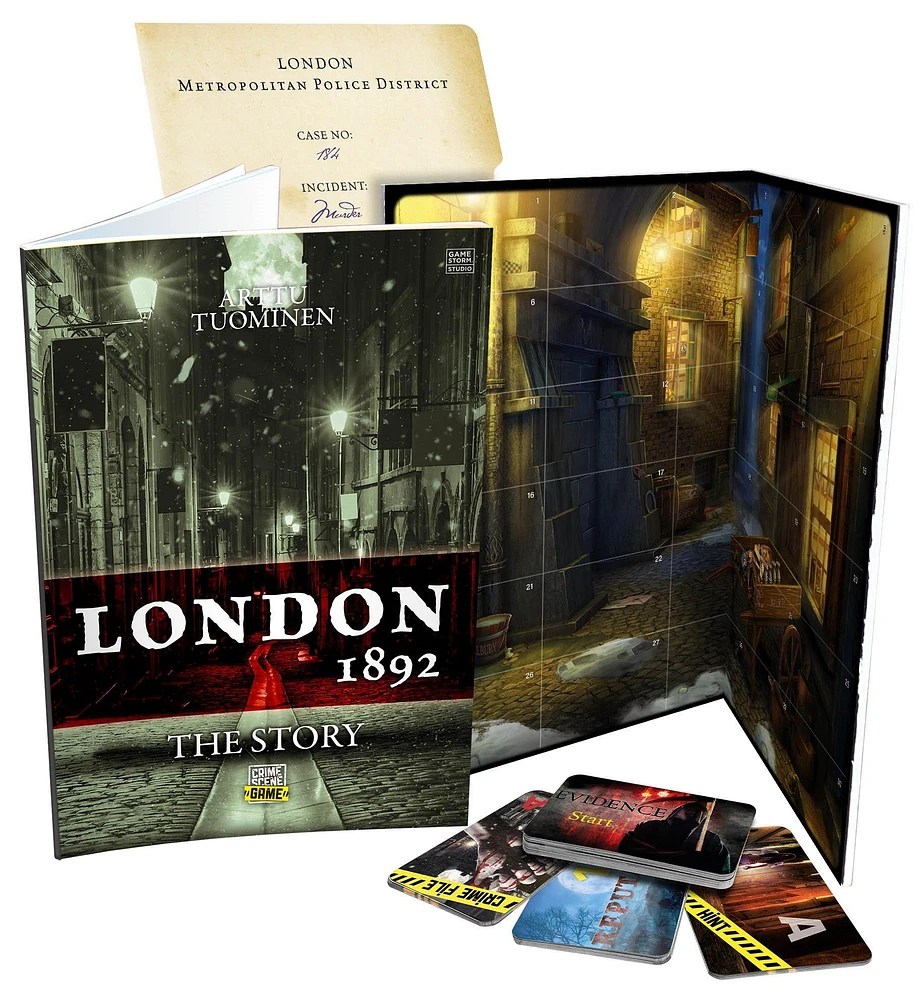 Tactic USA Crime Scene London 1892 Board Game | The Market Place