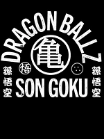 Dragon Ball Z Son Goku Men's Black Long Sleeve Sweatshirt