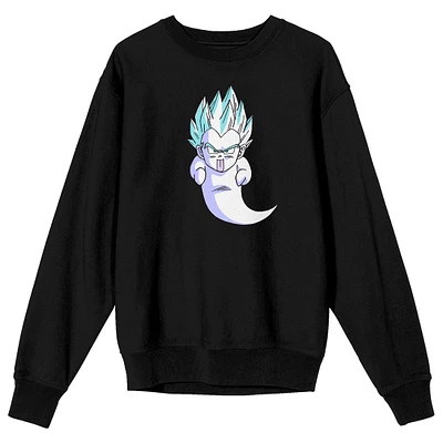 Dragon Ball Z Gotenks Super Ghost Men's Black Crew Neck Long Sleeve Sweatshirt