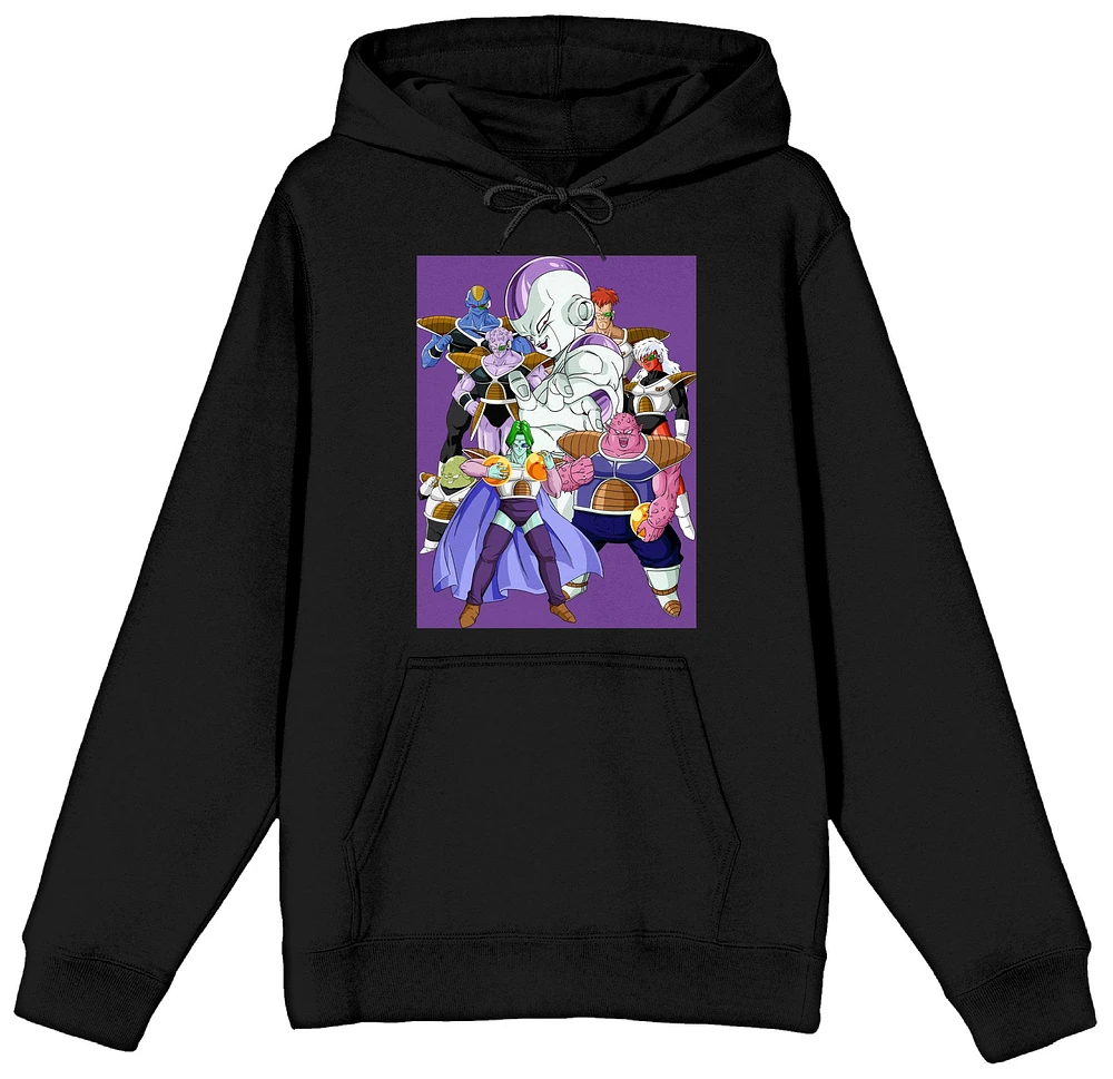 Dragon Ball Z Frieza Ginyu Force Men's Black Pullover Hoodie