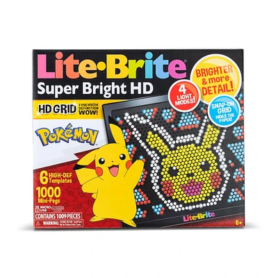 Lite Brite Pokemon Super Bright HD Edition