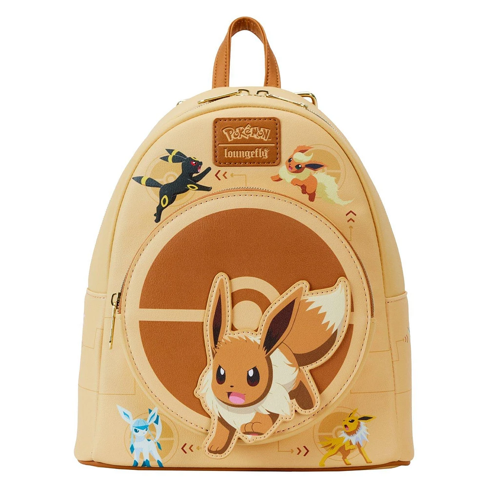 Loungefly Pokemon Eevee Eeveelutions Backpack - GameStop Exclusive