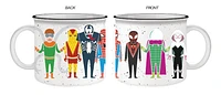 Marvel Spider-Man Character Line Up 20 oz Ceramic Camper Mug