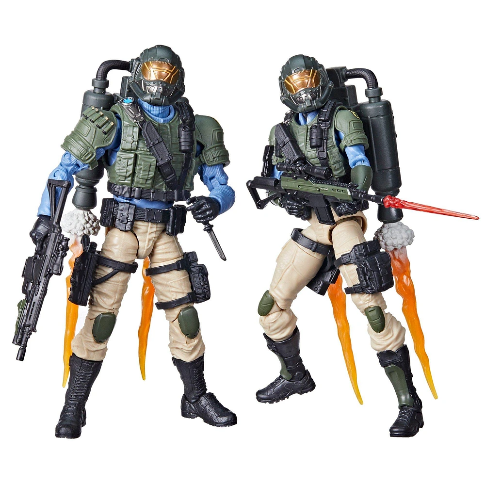 Hasbro G.I Joe Classified Series Steel Corps Troopers 6-in Action Figure Set 2-Pack