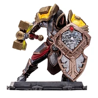 McFarlane Toys World of Warcraft Human: Paladin/Warrior (Rare)  6-in Action Figure