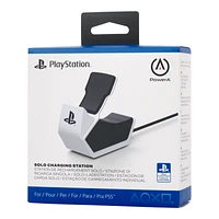 PowerA Solo Charging Station for PlayStation 5 DualSense Wireless Controllers - White