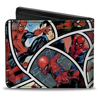 Buckle-Down Marvel Comics Spider-Man Vegan Leather Bifold Wallet