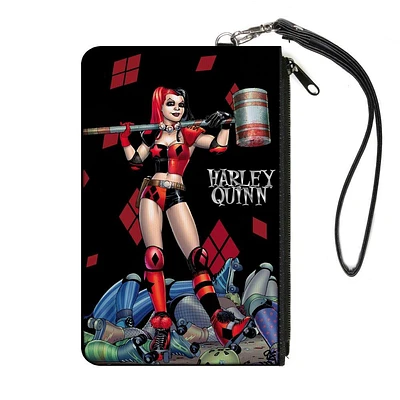 Buckle-Down DC Comics Harley Quinn Canvas Zippered Wallet
