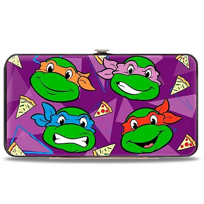 Buckle-Down Nickelodeon Teenage Mutant Ninja Turtles Vegan Leather Hinged Wallet