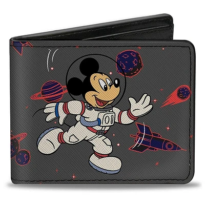 Buckle-Down Disney Mickey Mouse Polyurethane Bifold Wallet