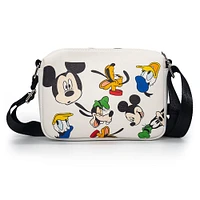 Buckle-Down Disney Mickey and Friends Polyurethane Horizontal Crossbody Bag