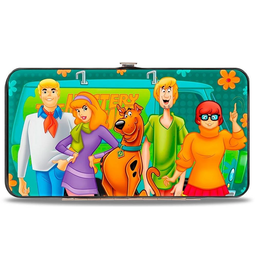 Buckle-Down Scooby Doo Character Group Mystery Machine Hinged Wallet