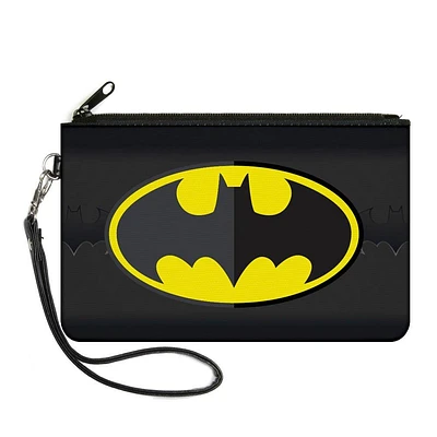 Buckle-Down DC Comics Batman Bat Signal Canvas Zippered Wallet