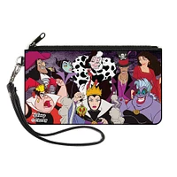 Buckle-Down Disney's Villains Canvas Zippered Wallet