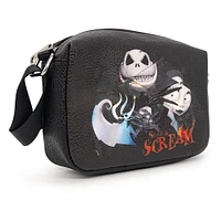 Buckle-Down Disney The Nightmare Before Christmas Vegan Leather Horizontal Crossbody Bag