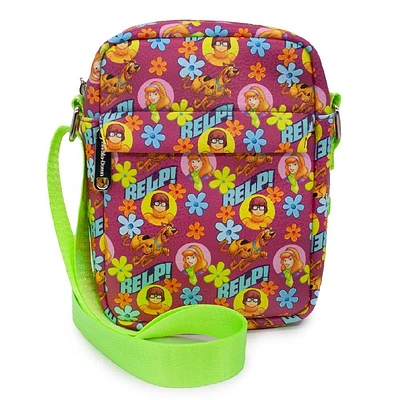 Buckle-Down Scooby Doo Polyurethane Crossbody Bag