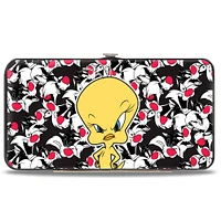 Buckle-Down Looney Tunes Tweety Slyvester the Cat Hinged Wallet