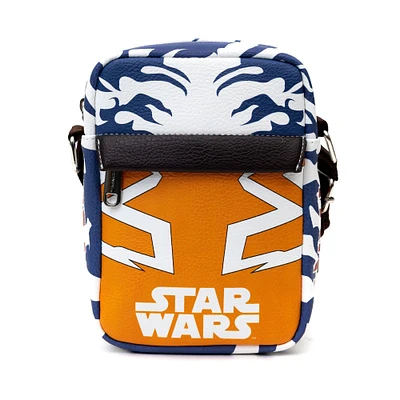 Buckle-Down Star Wars: Clone Wars Ahsoka Tano Vegan Leather Crossbody Bag