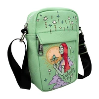 Buckle-Down Disney The Nightmare Before Christmas Sally Enchanted by You Pose Mint Vegan Leather Cross Body Bag
