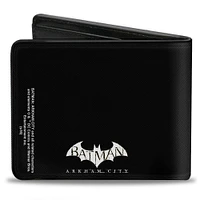 Buckle-Down DC Comics Batman Arkham City Polyurethane Bifold Wallet