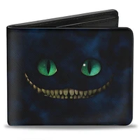 Buckle-Down Disney Tim Burton's Cheshire Cat Vegan Leather Bifold Wallet