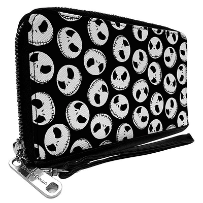 Buckle-Down Disney The Nightmare Before Christmas Jack Expression Vegan Leather Wallet