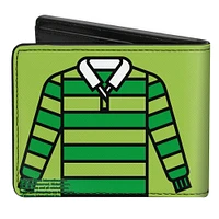 Buckle-Down Nickelodeon Blues Clues Steves Handy Dandy Notebook Vegan Leather Bifold Wallet