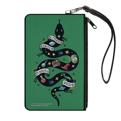 Buckle-Down Harry Potter Slytherin Serpent Traits Clutch Wallet