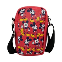 Buckle-Down Disney Mickey Mouse Standing Poses Vegan Leather Bag