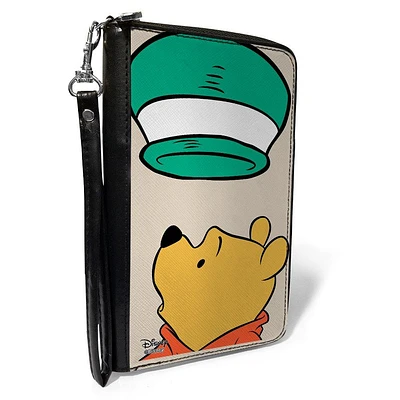 Buckle-Down Disney Winnie the Pooh Empty Honeypot Pose Vegan Leather Wallet