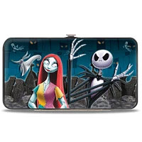 Buckle-Down Disney The Nightmare Before Christmas Oogie Boogie Scene Vegan Leather Hinged Wallet