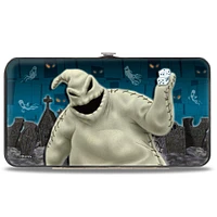 Buckle-Down Disney The Nightmare Before Christmas Oogie Boogie Scene Vegan Leather Hinged Wallet