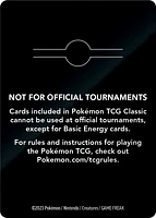 Pokemon Trading Card Game: Classic Collection
