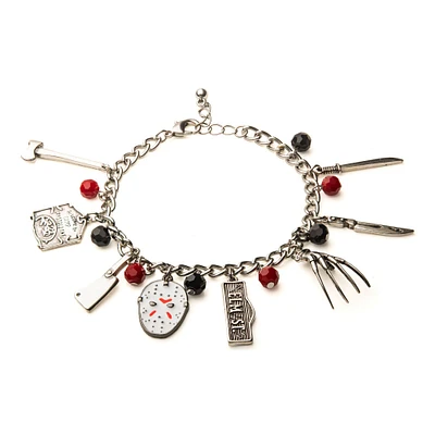 Freddy Vs. Jason Movie Charm Bracelet