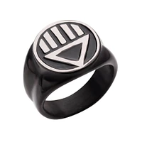 DC Comics Green Lantern Black Lantern Corps Steel Ring