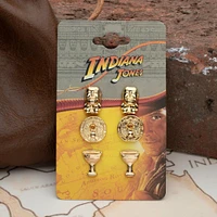 Indiana Jones Raiders of the Lost Ark Talisman Holy Grail Stud Pack (3 Pairs)