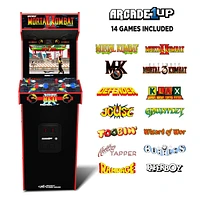 Arcade1UP Mortal Kombat Deluxe Arcade Machine 14-in-1 Games