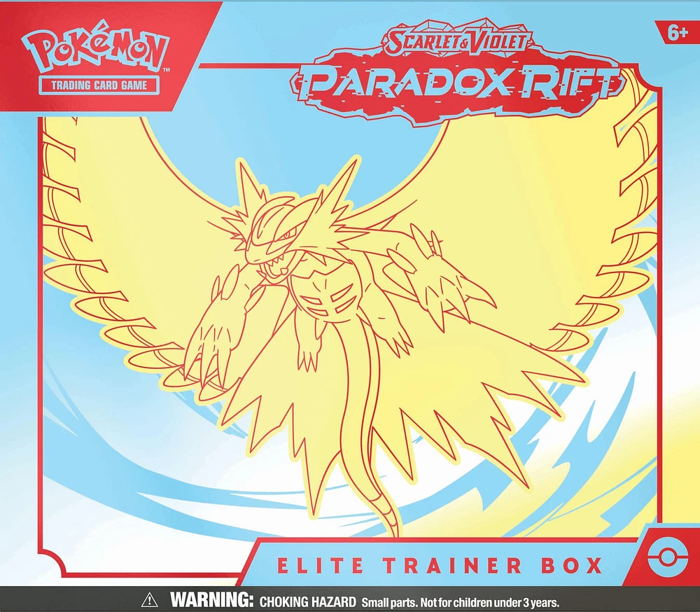 Pokemon Trading Card Game: Scarlet and Violet Paradox Rift Elite Trainer Box (Styles May Vary)