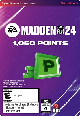 Madden NFL 24 Points Pack - PC Origin 1050