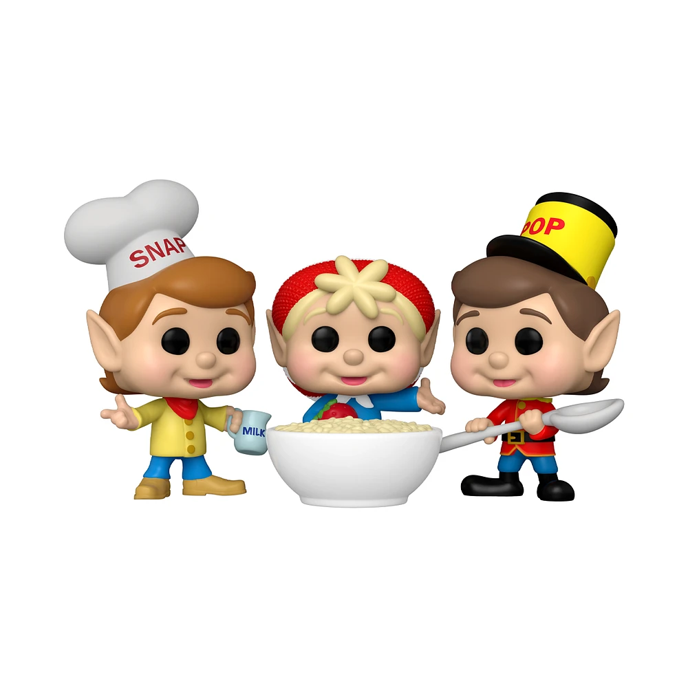 Funko POP! Ad Icons: Kelloggs Snap Crackle and Pop 4.86 Vinyl Figure