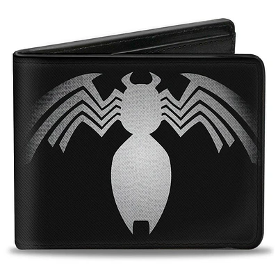 Buckle-Down Marvel Comics Venom Logo Polyurethane Bifold Wallet
