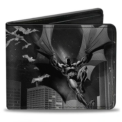 Buckle-Down DC Comics The Dark Knight Batman Polyurethane Bifold Wallet