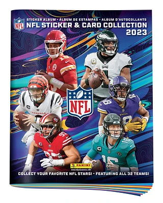 Panini 2023-24 NFL Football Sticker and Card Collection Album