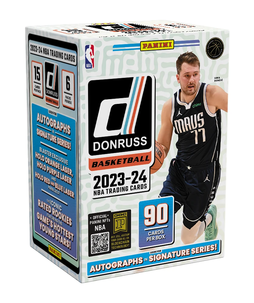 Panini  2023-24 NBA Basketball Trading Cards Donruss Blaster Pack