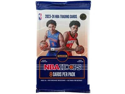 Panini NBA Hoops 2023-24 Basketball Trading Cards Value Pack (8 Cards)